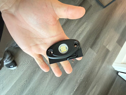 9 led rock light mount