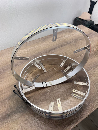 5 ROW WHEEL LIGHTS