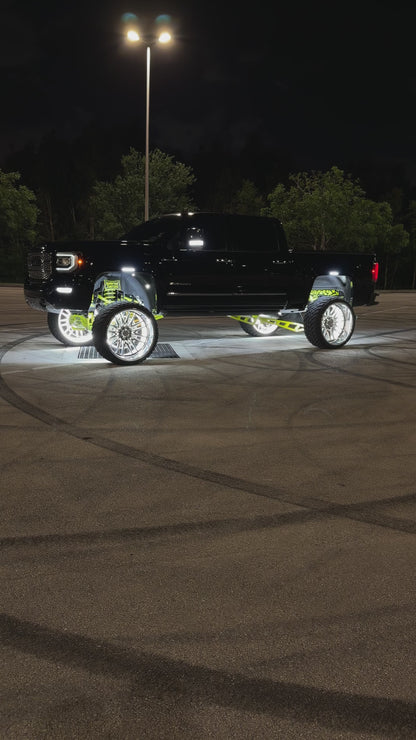 5 ROW WHEEL LIGHTS